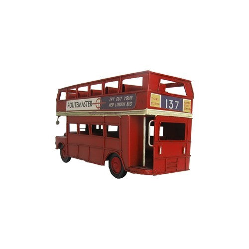 Red London Bus Model