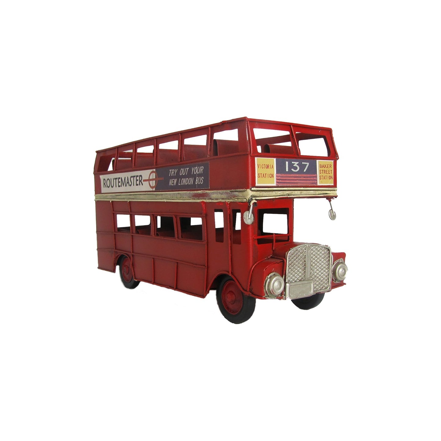 Red London Bus Model