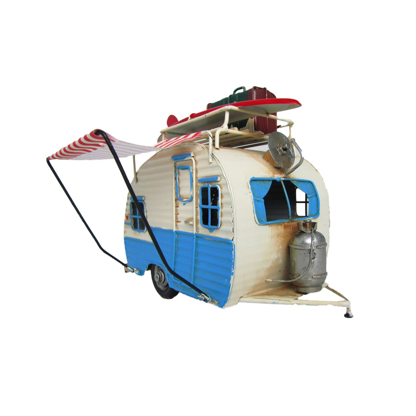 California Camper with Surfboard Decoration