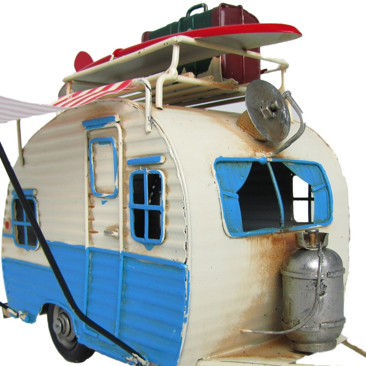 California Camper with Surfboard Decoration
