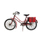 Decorative Metal Model Bicycle in Red
