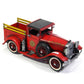 12.6" Antique Style Model American Fire Truck