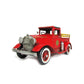 12.6" Antique Style Model American Fire Truck