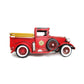 12.6" Antique Style Model American Fire Truck