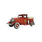 11.5" Antique Style Model American Fire Truck