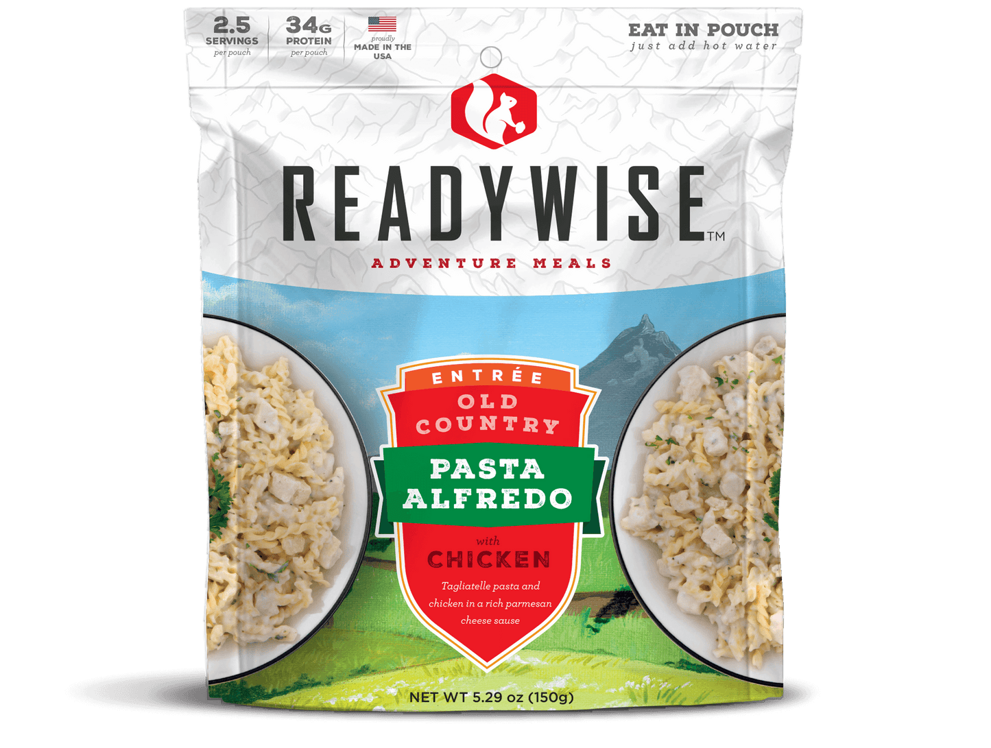 6 CT Case Old Country Pasta Alfredo with Chicken