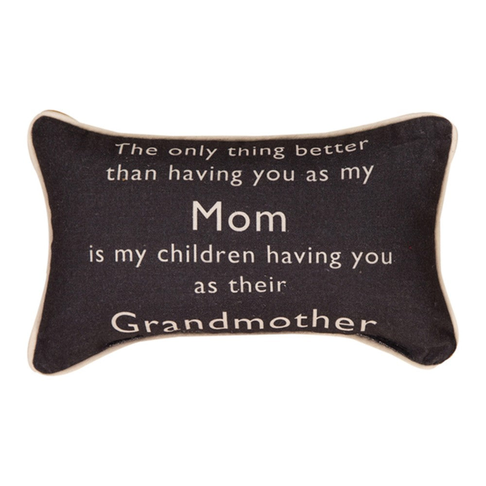 The Only Thing Better..Grandmother Word Pillow 12.5x8 Throw Pillow