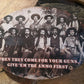 When they come for your Guns 12"x17" Oval Tin Sign