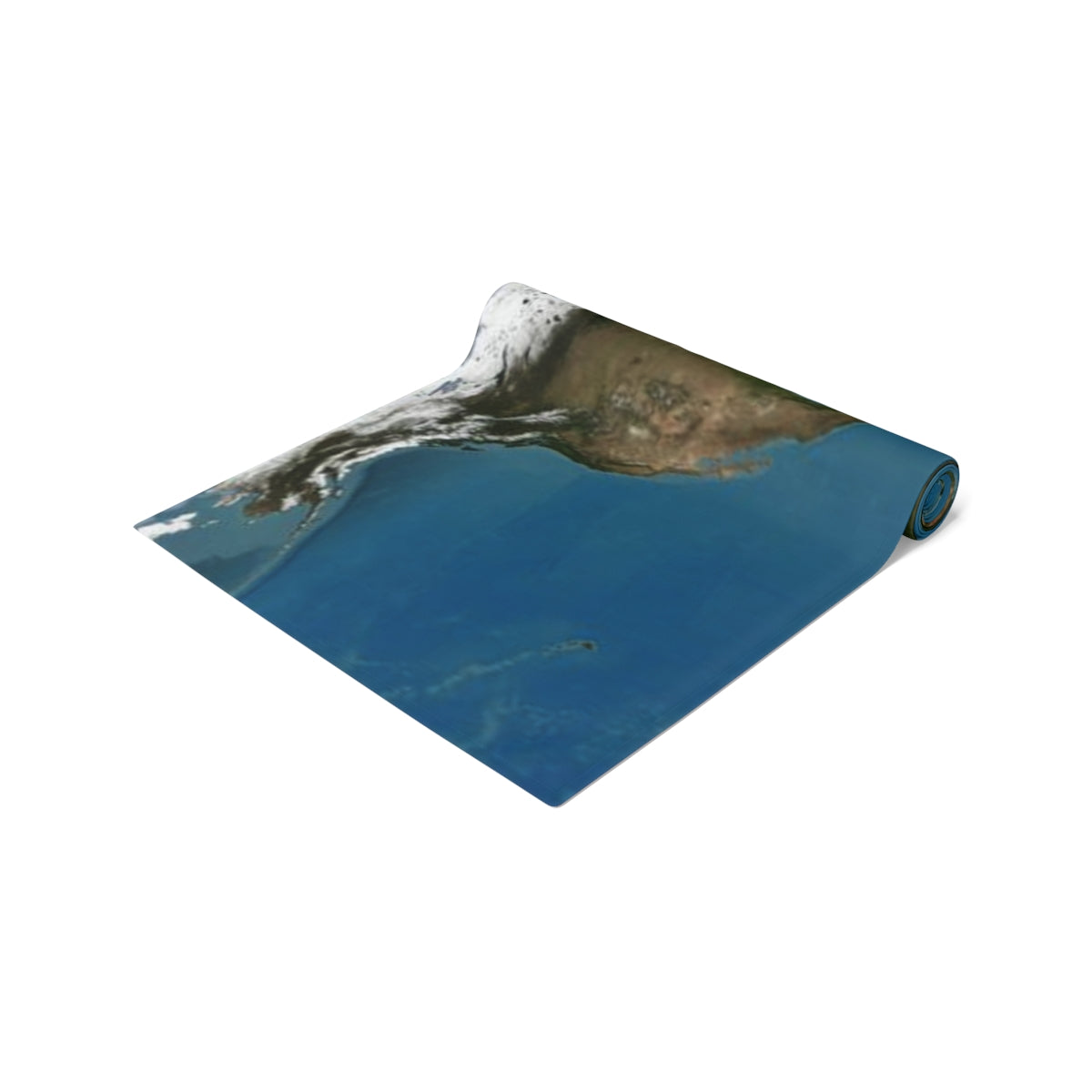 Flat Earth Table Runner (Cotton, Poly)