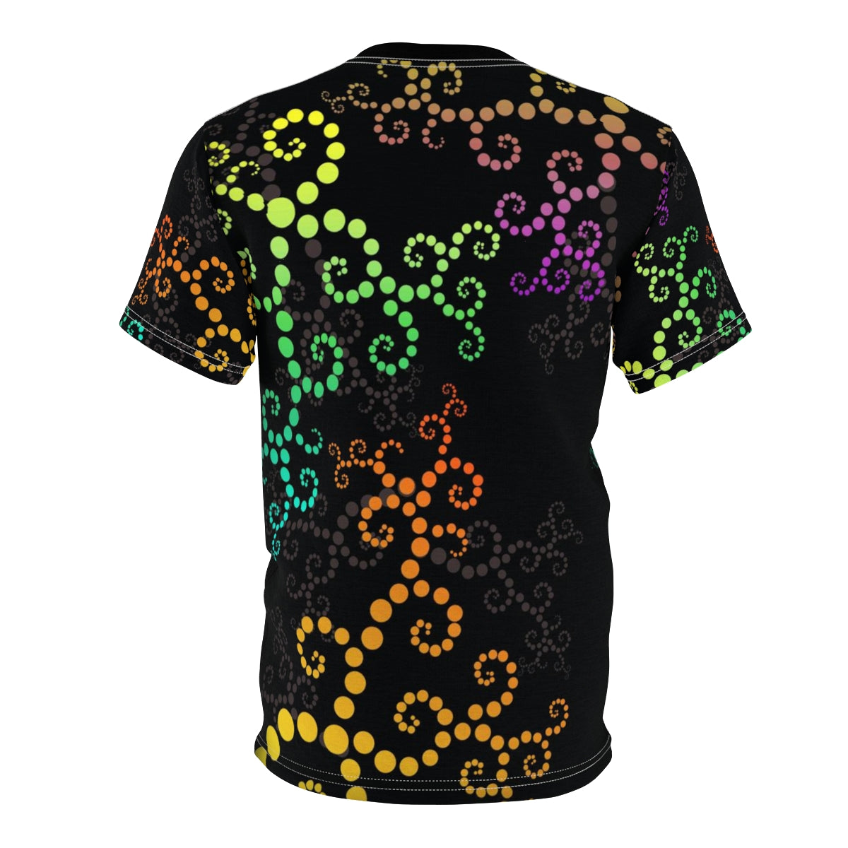 Colorful Dots - Unisex AOP Cut & Sew Tee