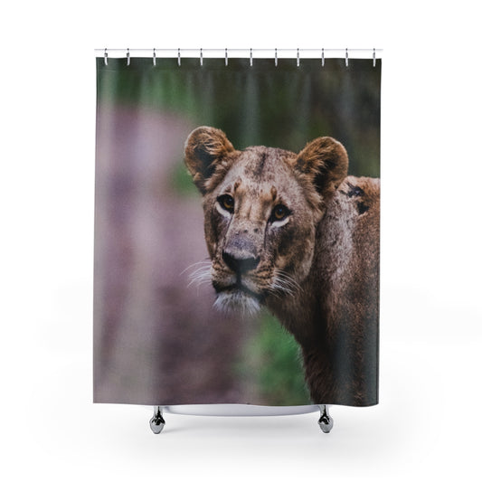 Shower Curtains 71x74 Lioness