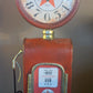 Texaco Gas Pump Nostalgic Clock - 12.5"x 4.5" - Metal