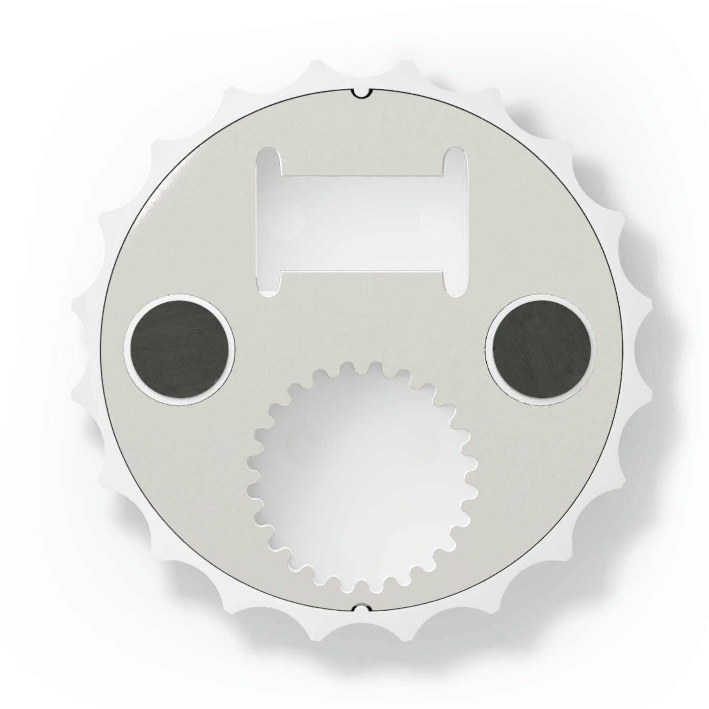 Flat Earth Bottle Opener