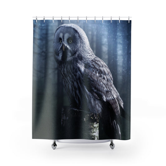 Shower Curtains 71x74 Owl