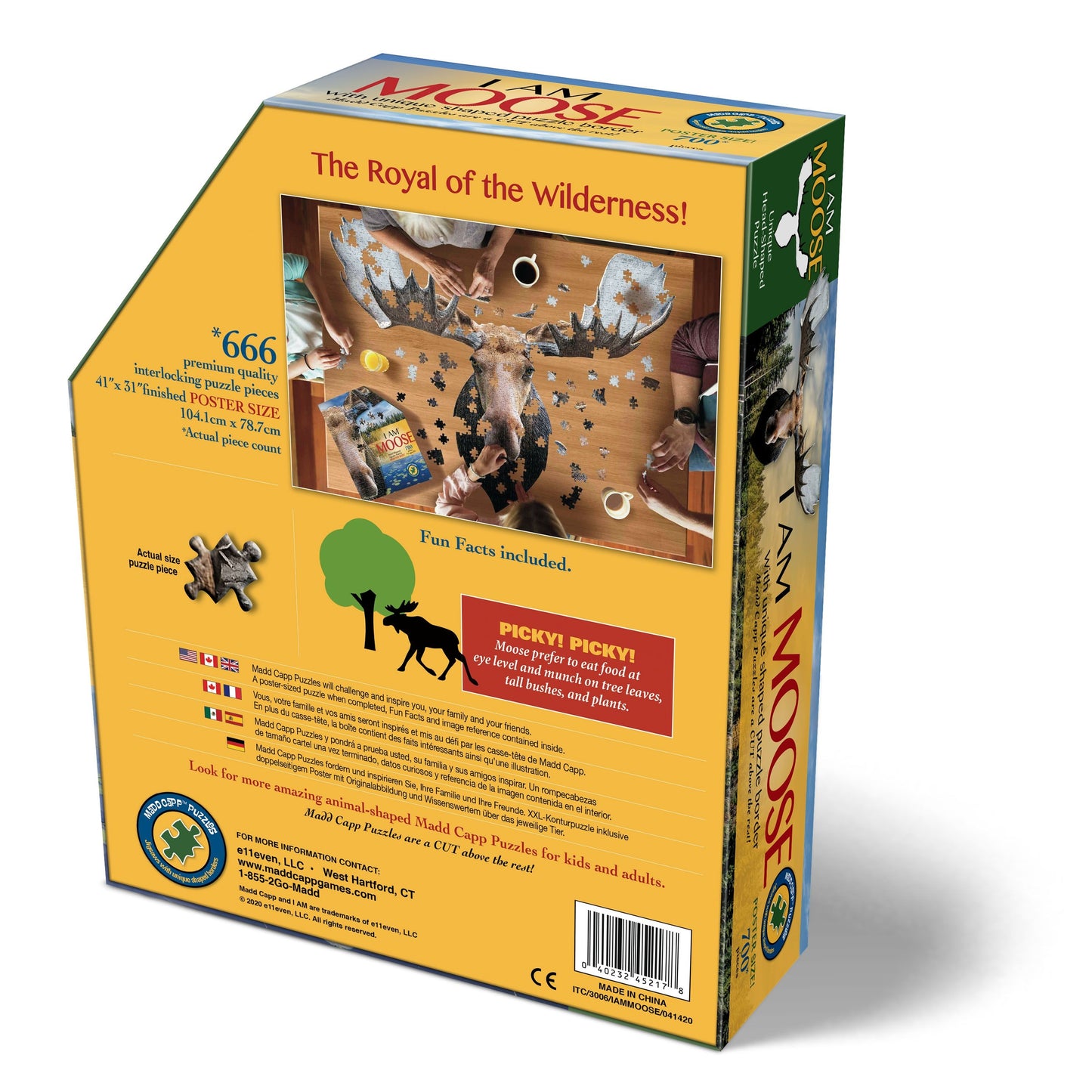 Madd Capp Puzzles - I am Moose