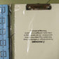 Scribbled 30 pack dry erase clip boards with erasers