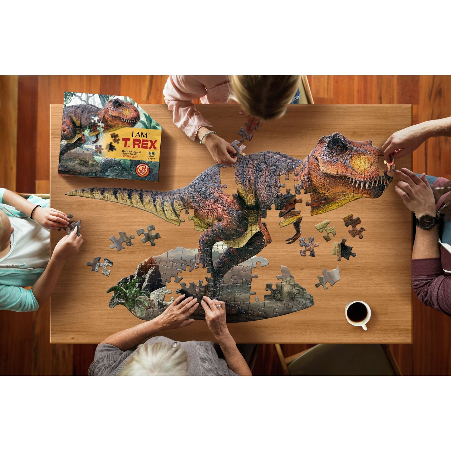 Madd Capp Puzzles - I am T-Rex 100 pc