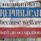 Republican - Metal Sign - 8x12" - Made in the USA !